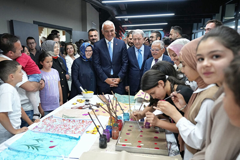 Kayseri Kütüphane Açılışı